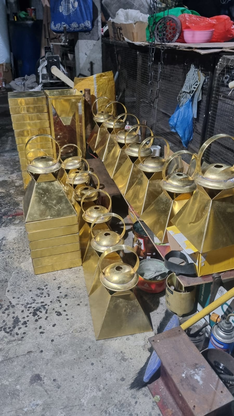 Hasil akhir lampu hias