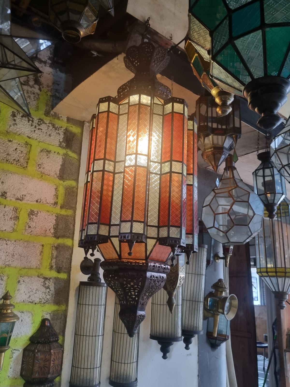Lampu Dinding Artistik Maroko Lentera Art Bali