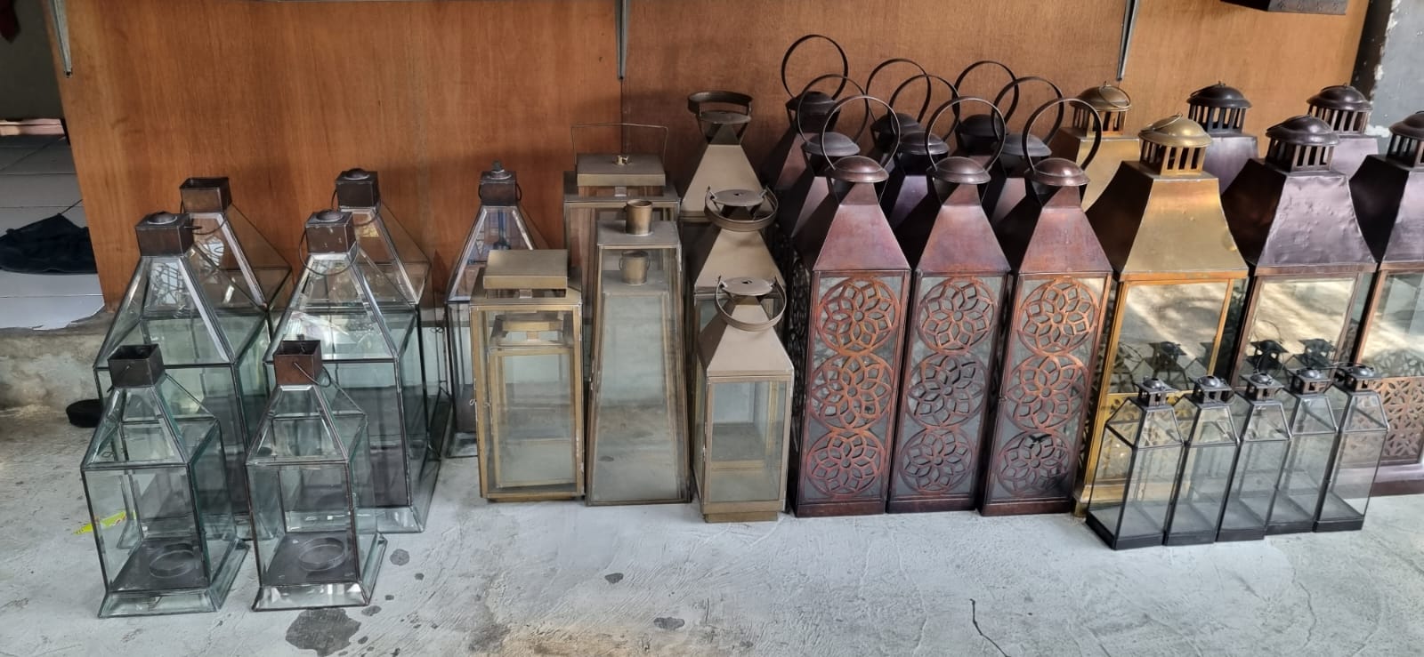 Lampu gantung artistik Bali