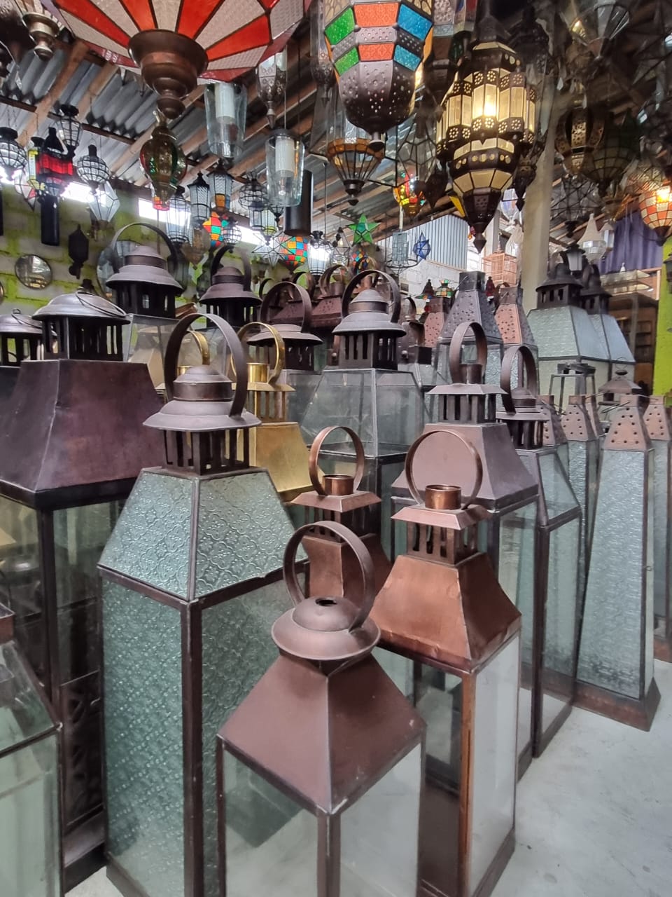 Custom lampu hias Maroko Bali