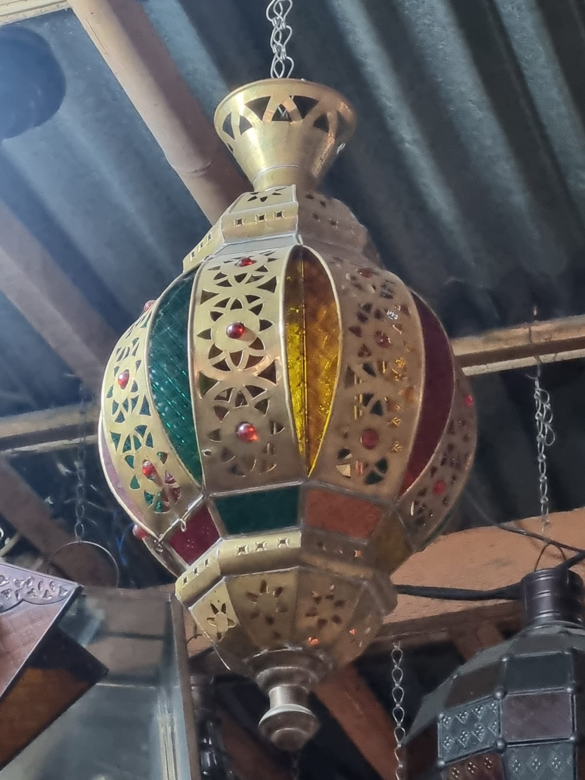 Instalasi lampu Maroko premium Bali