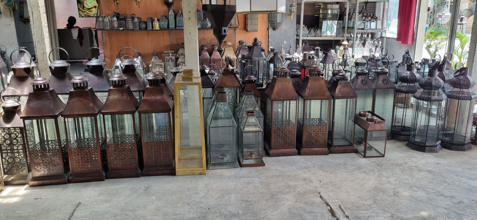Custom lampu hias Maroko Bali