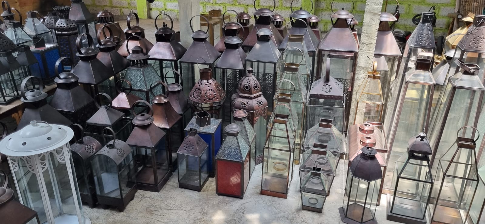 Proyek lampu dekoratif villa Bali