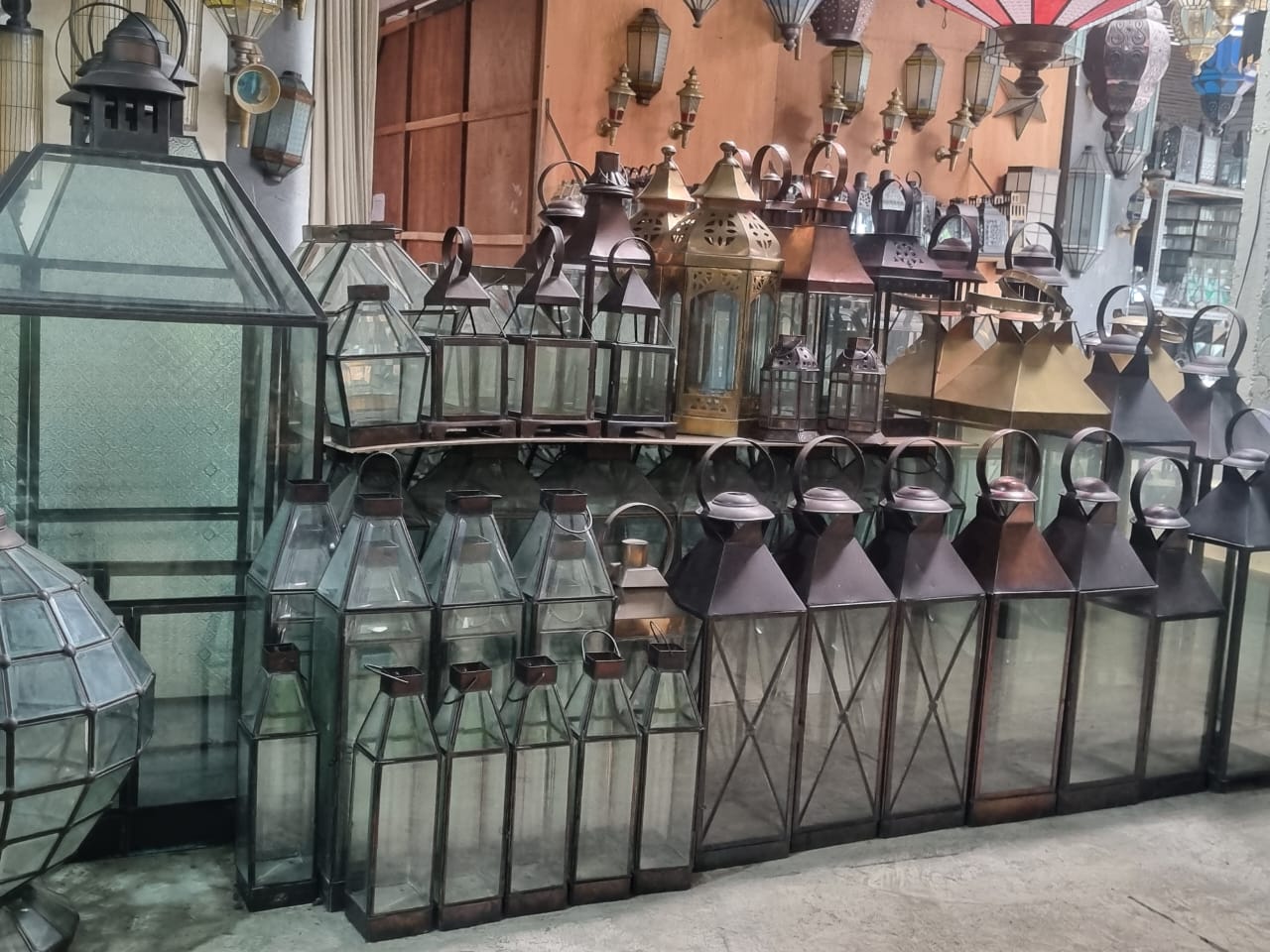 Custom lampu hias Maroko Bali